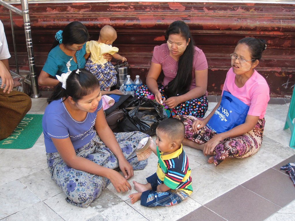 14-Around the upper terrace of the Shwedagon Pagoda.jpg -                                